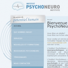 Site web de neuropsychologue, Institut PsychoNeuro1 Site web de neuropsychologue, Institut PsychoNeuro1