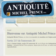 Site web dynamique, Antiquité Michel Prince1 Site web dynamique, Antiquité Michel Prince1