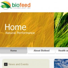 Site web de Biofeed Technology
