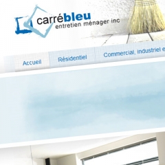 Site web de carrébleu entretien ménager1 Site web de carrébleu entretien ménager1