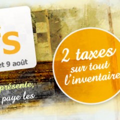 paye les 2 taxes sur inventaire