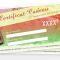 Certificat cadeau l'empreinte du temps